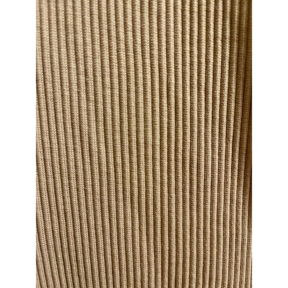 AllSaints Mauve Ribbed Asymmetrical Hem Midi Dress Size 10 - Picture 7 of 12